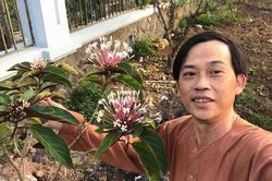 Hé lộ gương mặt 'cháy nắng' của nghệ sĩ Hoài Linh sau thời gian dài 'ở ẩn' làm vườn