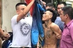 Khống chế đối tượng ngáo đá cầm dao dọa chém người giữa đường