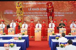 Thủ tướng dự lễ khởi công dự án bảo tồn bãi cọc Bạch Đằng