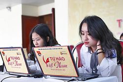 Trường THPT Vùng cao Việt Bắc về nhất thiết kế clip 'Tự hào Việt Nam'