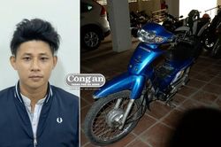 Tên cướp đi xe máy biển số TP Hồ Chí Minh