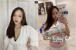 Hậu sinh nở, con gái Minh Nhựa khoe ảnh tiết lộ điều bất ngờ
