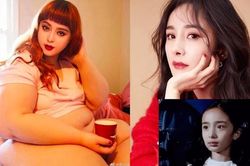 Phạm Băng Băng đăng ảnh béo phì, Dương Mịch đeo răng giả năm 11 tuổi