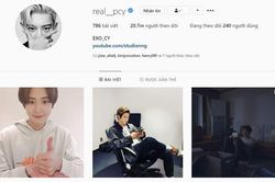 10 sao nữ Hàn hiếm hoi được Chanyeol (EXO) theo dõi trên Instagram là ai?