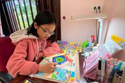 Thiếu nhi Ninh Bình tham gia phòng, chống dịch COVID-19
