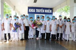 Bệnh nhân mắc COVID-19 cuối cùng ở Ninh Bình khỏi bệnh