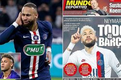 Neymar làm điều 'điên rồ' để được trở lại Barca