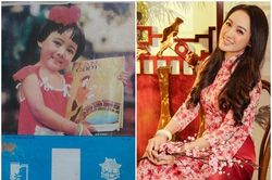 Ảnh thời thơ ấu xinh như búp bê của MC Kỳ Duyên, Hoài Anh