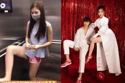 Người mẫu Chúng Huyền Thanh bị chỉ trích vì dùng chân bấm thang máy để 'chống dịch'
