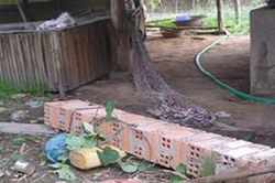 Mắc võng nghỉ trưa, nam thanh niên bị cột gạch đổ vào người thiệt mạng