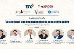 Tọa đàm trực tuyến: 'Gỡ khó dòng tiền cho doanh nghiệp thời khủng hoảng'