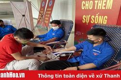 Hơn 8.000 đoàn viên, thanh niên tham gia hiến máu tình nguyện