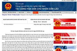 Gần 1.600 công dân Việt Nam từ Lào về nước