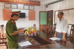 Khởi tố nguyên trưởng phòng TN&MT thị xã ký hơn hơn 200 hồ sơ đất đai trái qui định