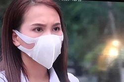 Bảo Thanh lên tiếng khi bị khán giả cho rằng thường xuyên đeo khẩu trang ngược