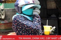 Mới đầu mùa, Hương Khê đã hứng chịu nắng nóng 40 độ C