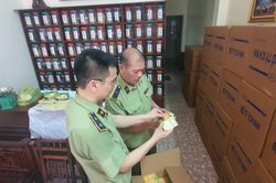 90.000 gói thực phẩm 'Bổ tỳ ích nhi' bị thu giữ vì xâm phạm nhãn hiệu