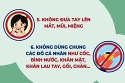 Những việc học sinh cần làm hàng ngày để phòng bệnh COVID-19