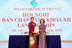 Đồng chí Hà Thị Nga được bầu làm Chủ tịch Hội Liên hiệp Phụ nữ Việt Nam khóa XII, nhiệm kỳ 2017-2022