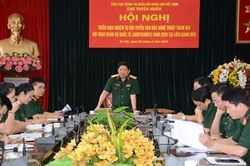 Triển khai nhiệm vụ Đội tuyển Văn hóa nghệ thuật tham gia Army Games 2020