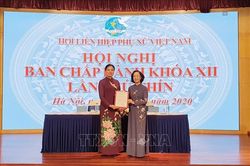 Bà Hà Thị Nga làm Chủ tịch Hội Liên hiệp Phụ nữ Việt Nam