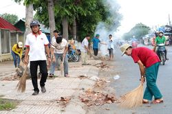 Tổ chức ra quân thực hiện 'Ngày thứ bảy Đại đoàn kết' ở 3 địa phương