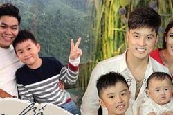 Những bố dượng showbiz Việt: Người 'được lòng' con riêng, kẻ mang tiếng ngược đãi