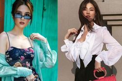 Khoe dáng theo 2 style khác biệt nhưng Ngọc Trinh - Đông Nhi đều thành công xuất sắc