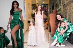 Thời trang đôi của mẹ con sao Việt: Hoa hậu Thu Thảo, Elly Trần khiến ai cũng xuýt xoa