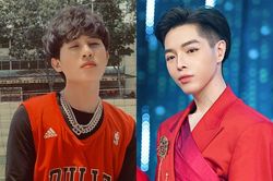 Jack đeo vòng xích như dân hip hop, Đức Phúc mặc suit đỏ nhái Dior