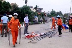 Khởi tố năm đối tượng gây rối ở xã An Phượng