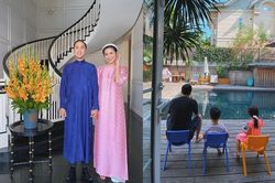Loạt ảnh mới về biệt thự của vợ chồng Tăng Thanh Hà: Từng ngóc ngách đẹp tựa tranh vẽ, sang trọng và đẳng cấp