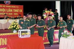 Đảng bộ Tòa án Nhân dân tỉnh, Trung đoàn 741 và Phòng Tham mưu đại hội nhiệm kỳ 2020 - 2025