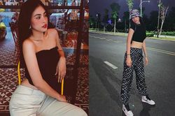 Diện loạt trang phục đơn giản, Tiểu Vy vẫn cực kỳ gợi cảm và ngày càng ra dáng fashionista