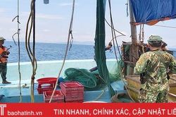 Tàu giã cào Thanh Hóa hung hãn đâm tàu Kiểm ngư Hà Tĩnh rồi bỏ chạy