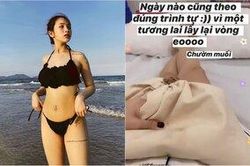 Ái nữ đại gia Minh Nhựa diện bikini khoe vóc dáng cực nuột nà chỉ sau gần 1 tháng sinh con