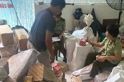 Tạm giữ nhiều phụ tùng xế sang nghi làm giả