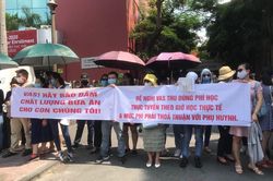 Các trường công lập ở TP.HCM thu học phí không quá 8 tháng