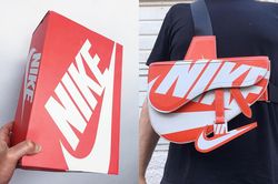 Chế hộp giày Nike thành túi Dior hơn 3.000 USD