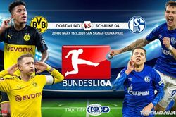 Soi kèo nhà cái Dortmund vs Schalke. FOX Sports 2 trực tiếp Bundesliga vòng 26
