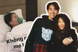 Mẹ nuôi K-ICM chia sẻ tình trạng ốm bệnh thường xuyên sau khi bức ảnh nằm thở khí truyền đi trên mạng