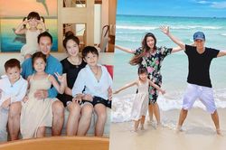 Lý Hải - Minh Hà đưa con đi biển, 'hâm nóng' tình cảm trước khi trở lại guồng quay công việc
