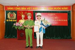 Thiếu tướng Hoàng Đức Lừng làm Cục trưởng Cục Tổ chức cán bộ, Bộ Công an
