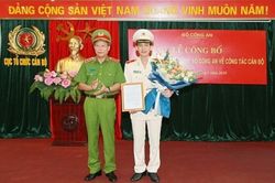 Thiếu tướng Hoàng Đức Lừng được bổ nhiệm Cục trưởng Cục Tổ chức cán bộ, Bộ Công an