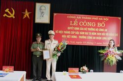 Không ngừng trau dồi kinh nghiệm, xây dựng Công an quận Long Biên vững mạnh