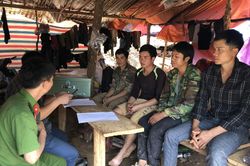 Công an tỉnh Sơn La triệt phá điểm khai thác vàng trái phép