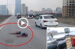 Xử lý thế nào vụ taxi tông chết nam thanh niên phóng xe máy trên đường vành đai 3 trên cao