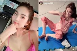 Eo 53 nhưng không được khen, Ngọc Trinh lộ thân hình 'khung xương' gây ám ảnh