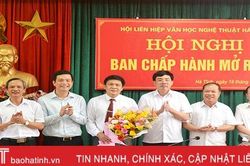 Trưởng ban Tuyên giáo Thị ủy Kỳ Anh giữ chức Phó Chủ tịch Hội Liên hiệp Văn học nghệ thuật Hà Tĩnh