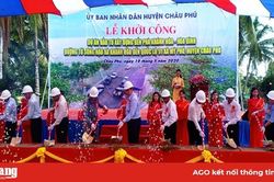 Khởi công xây dựng bến phà Khánh Hòa - Hòa Bình và tuyến đường từ sông Hậu xã Khánh Hòa đến QL.91